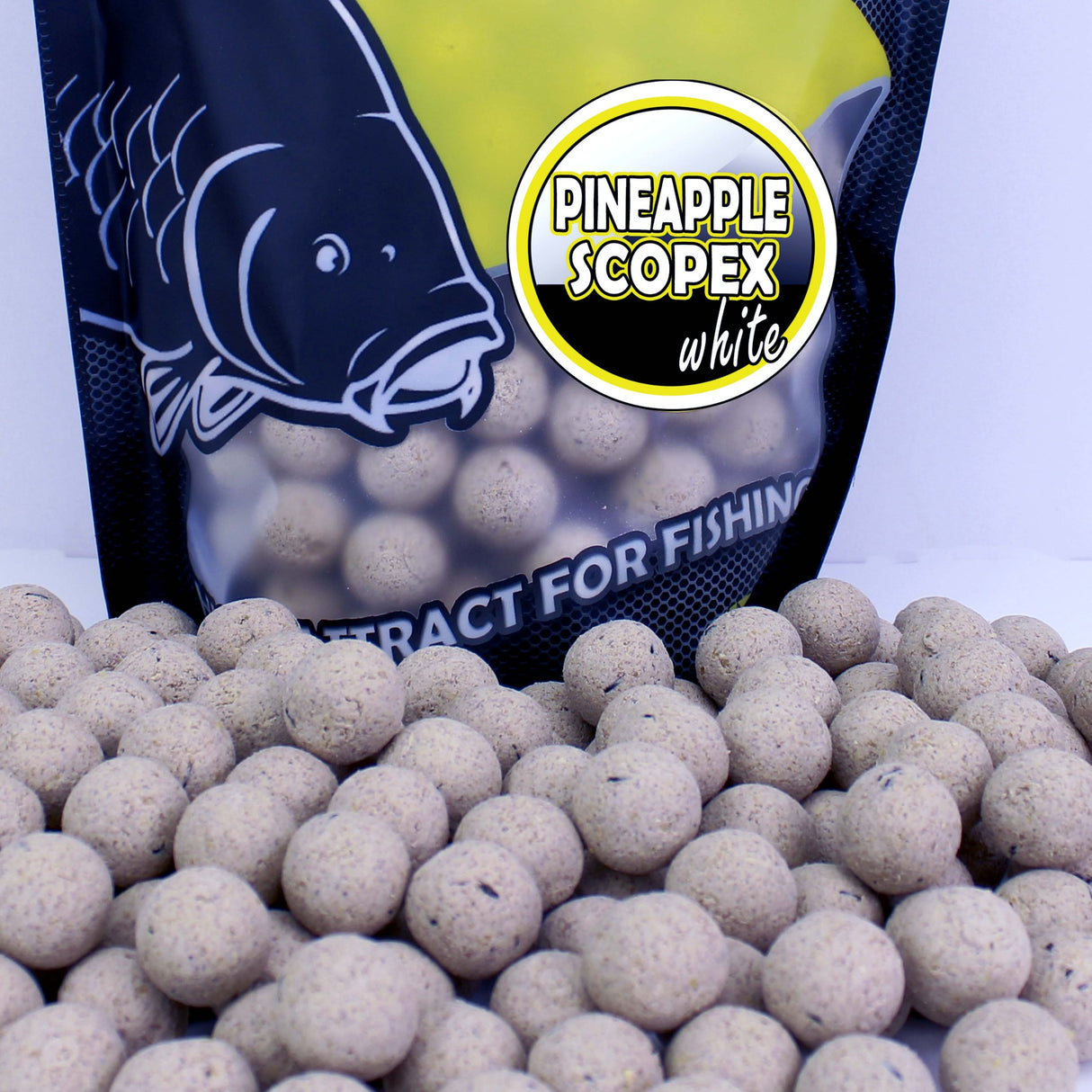 Session Pack Pro Elite Baits Ananás Scopex Branco