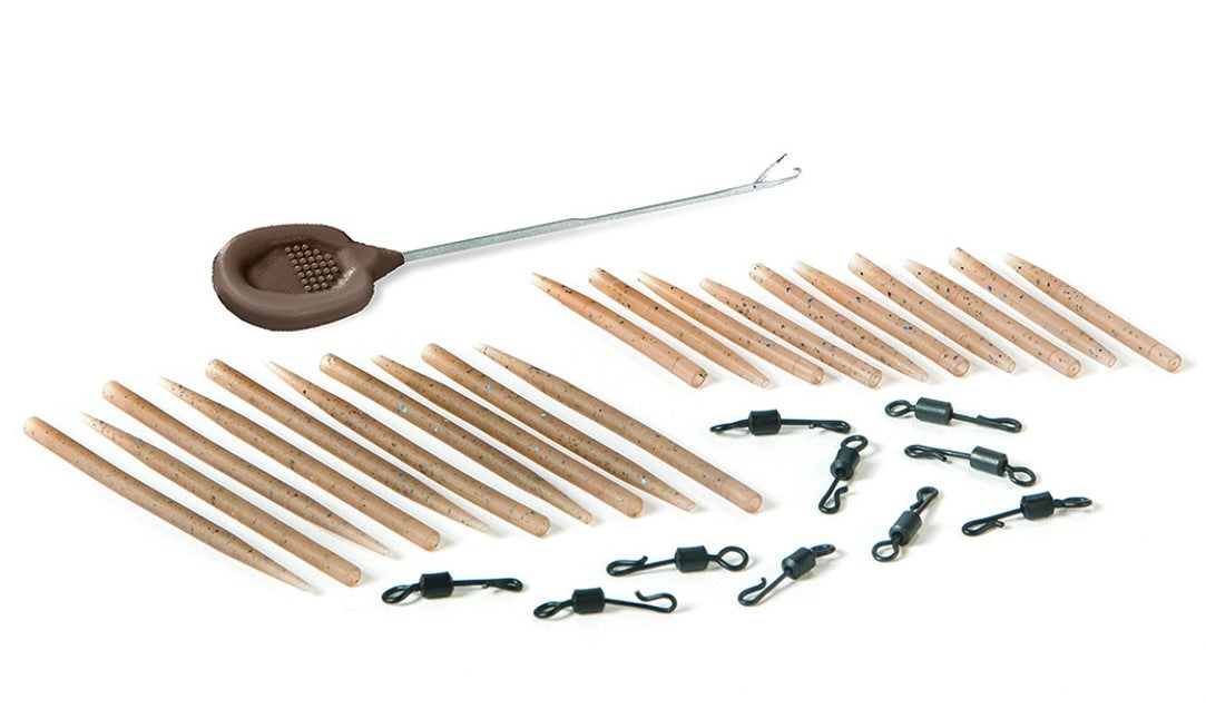 Conjunto anti-emaranhado Extra Carp com engate rápido + agulha