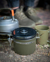 Conjunto de café/chá Fox Cáqui