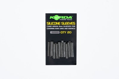 Sleeves Silicone Korda Erva Daninha Verde