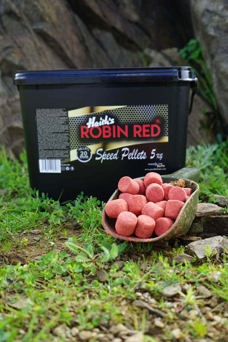 Speed Pellets Pro Elite Baits Gold Robin Red 20 mm 5 Kg - Tienda Carpfishing