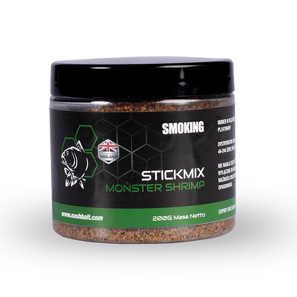 Stick Mix Nash Monster Shrimp Fumar 200 gramas