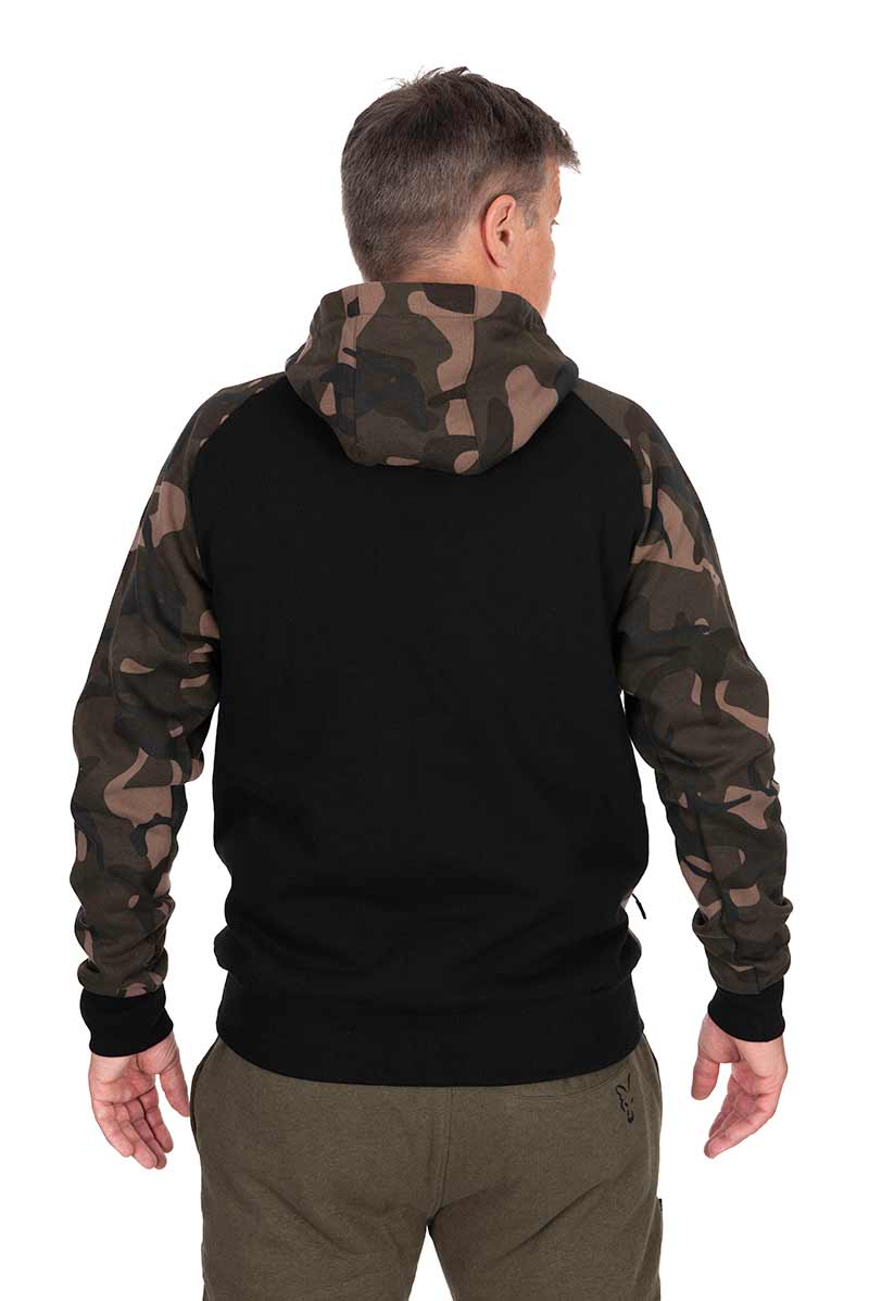 Sweatshirt Fox 310 Camisola com capuz preta Camo