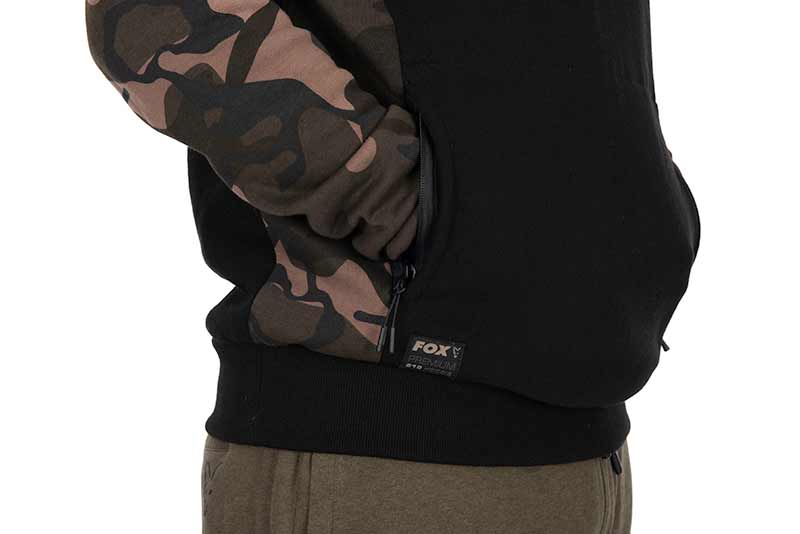 Sweatshirt Fox 310 Camisola com capuz preta Camo