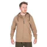 Sweatshirt Fox LW Tan Ltd Edition com capuz e fecho de correr