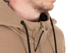 Sweatshirt Fox LW Tan Ltd Edition com capuz e fecho de correr
