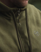 Sweatshirt Korda Casaco com capuz verde Kore Zip Pro