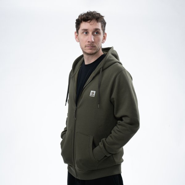 Sweatshirt Nash Make It Happen com fecho de correr Verde