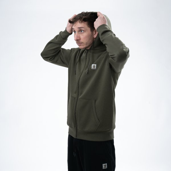 Sweatshirt Nash Make It Happen com fecho de correr Verde