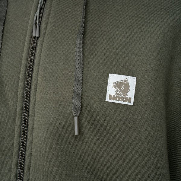 Sweatshirt Nash Make It Happen com fecho de correr Verde