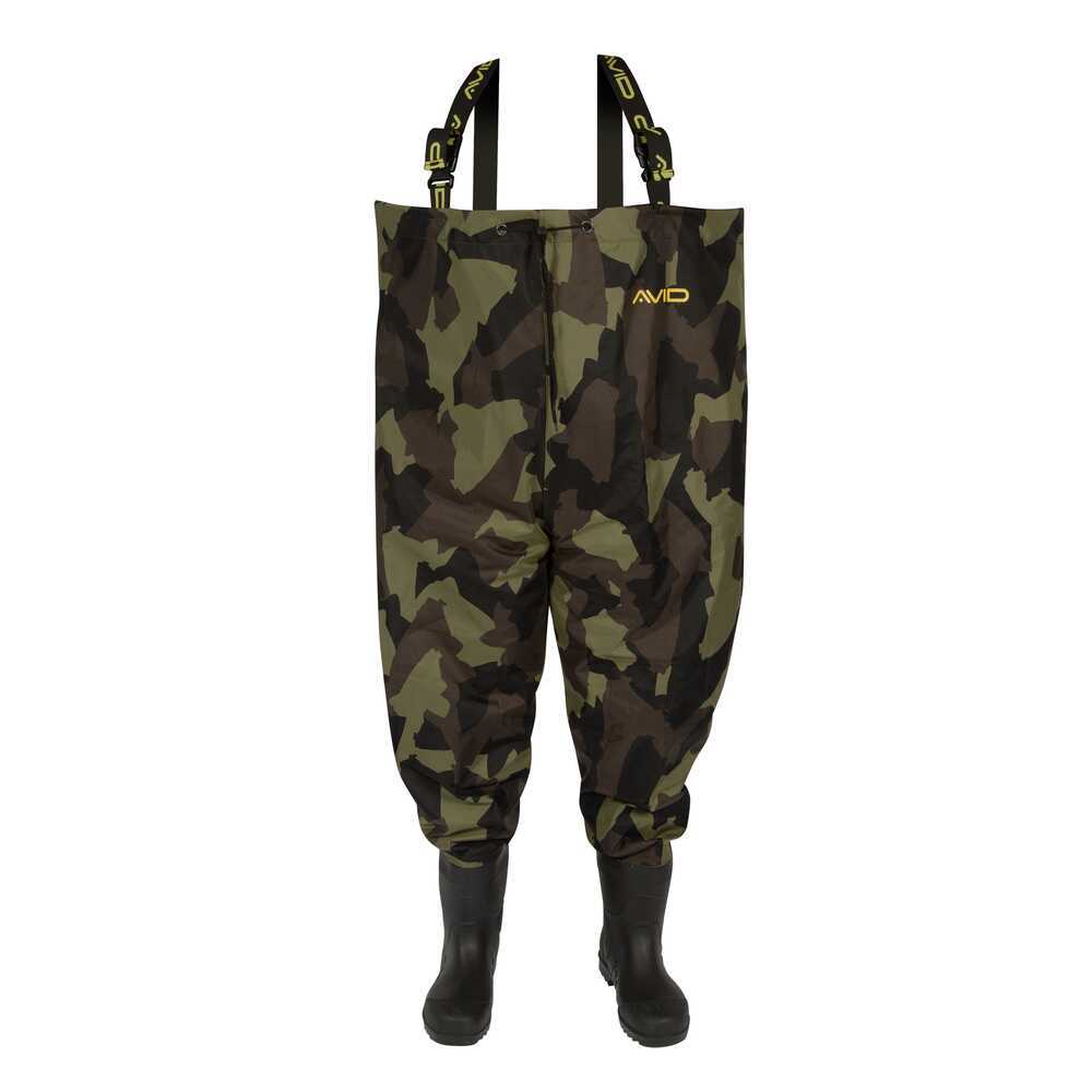 Botas de borracha Avid Carp Camuflagem de distorção