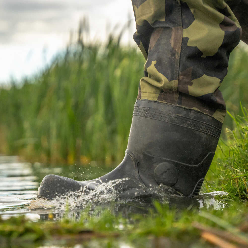 Botas de borracha Avid Carp Camuflagem de distorção