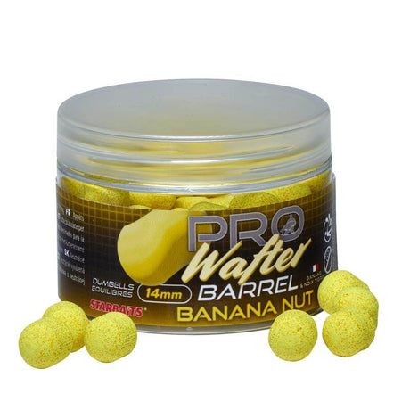 Wafters Dumbells Starbaits Barrel Banana Nut 14 mm - Tienda Carpfishing