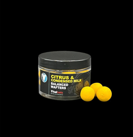 Wafters Vitalbaits Citrus & Cond. Milk Amarillo 18 mm - Tienda Carpfishing