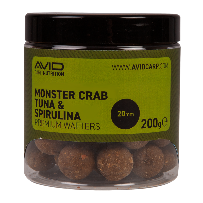 Wafters Avid Carp Premium Monster Crab Atum e Spirulina 20 mm