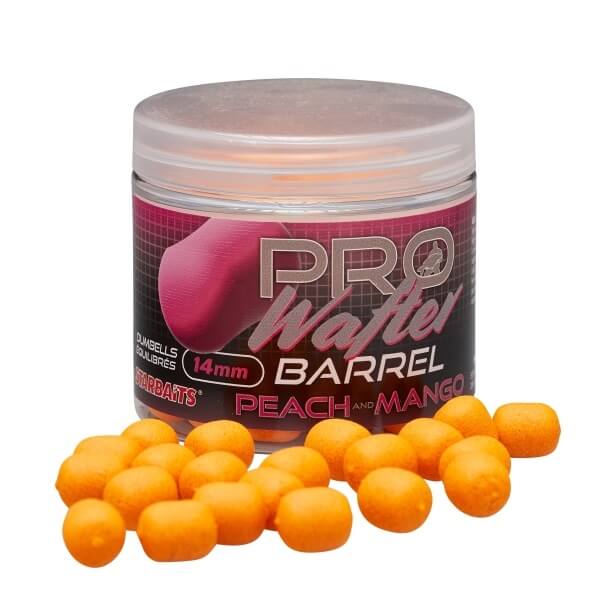 Wafters Dumbells Starbaits Profissional Barrel Peach Punho 14 mm