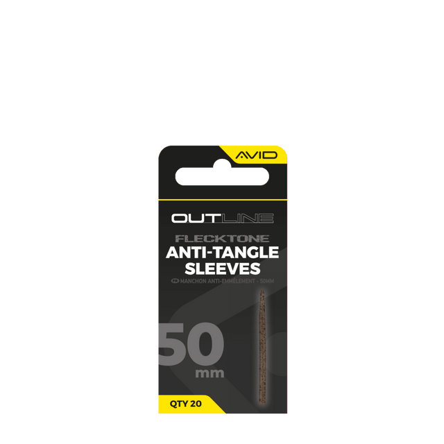 Anti tangle Sleeve Avid Carp Outline FleckTone 50 mm - Tienda Carpfishing