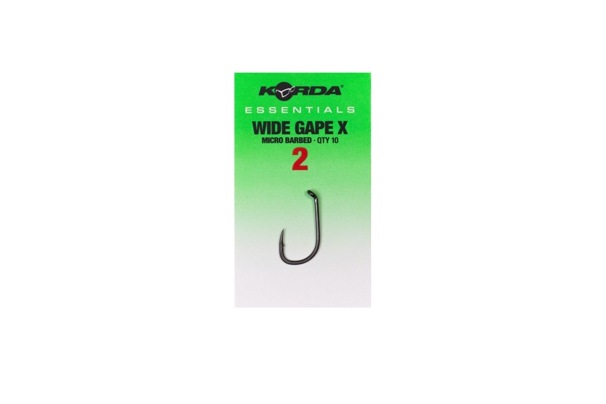 Anzuelos Korda Essentials Wide Gape X - Tienda Carpfishing