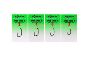 Anzuelos Korda Essentials Wide Gape X - Tienda Carpfishing