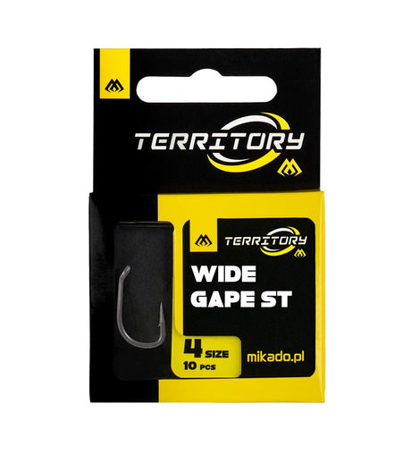 Anzuelos Mikado Territory Wide Gape St - Tienda Carpfishing