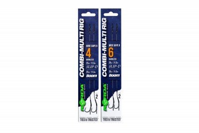 Anzuelos montados Korda Combi Multi Rig Wide Gape B - Tienda Carpfishing