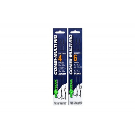 Anzuelos montados Korda Combi Multi Rig Wide Gape X - Tienda Carpfishing