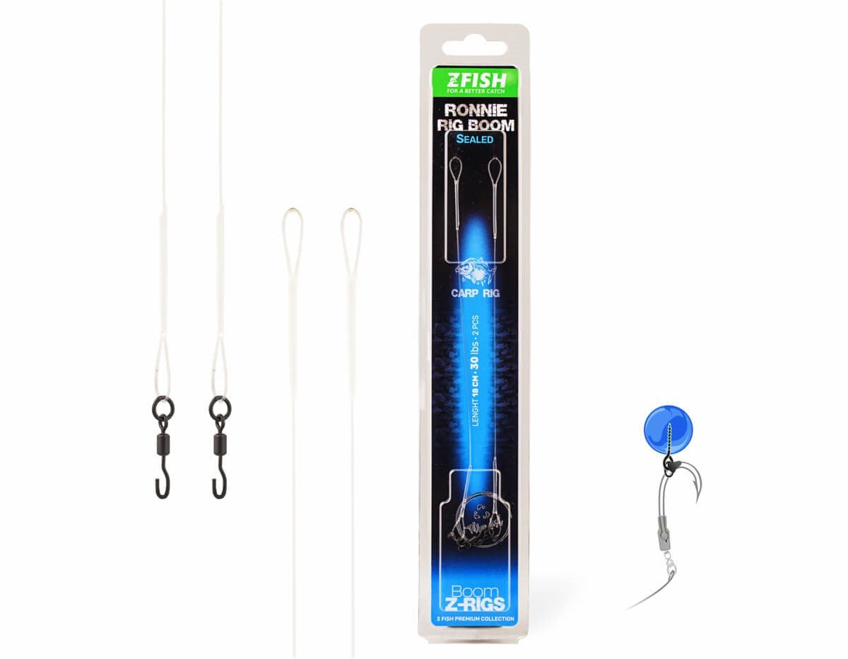 Anzuelos Montados Zfish Sealed Ronnie Rig Boom - Tienda Carpfishing