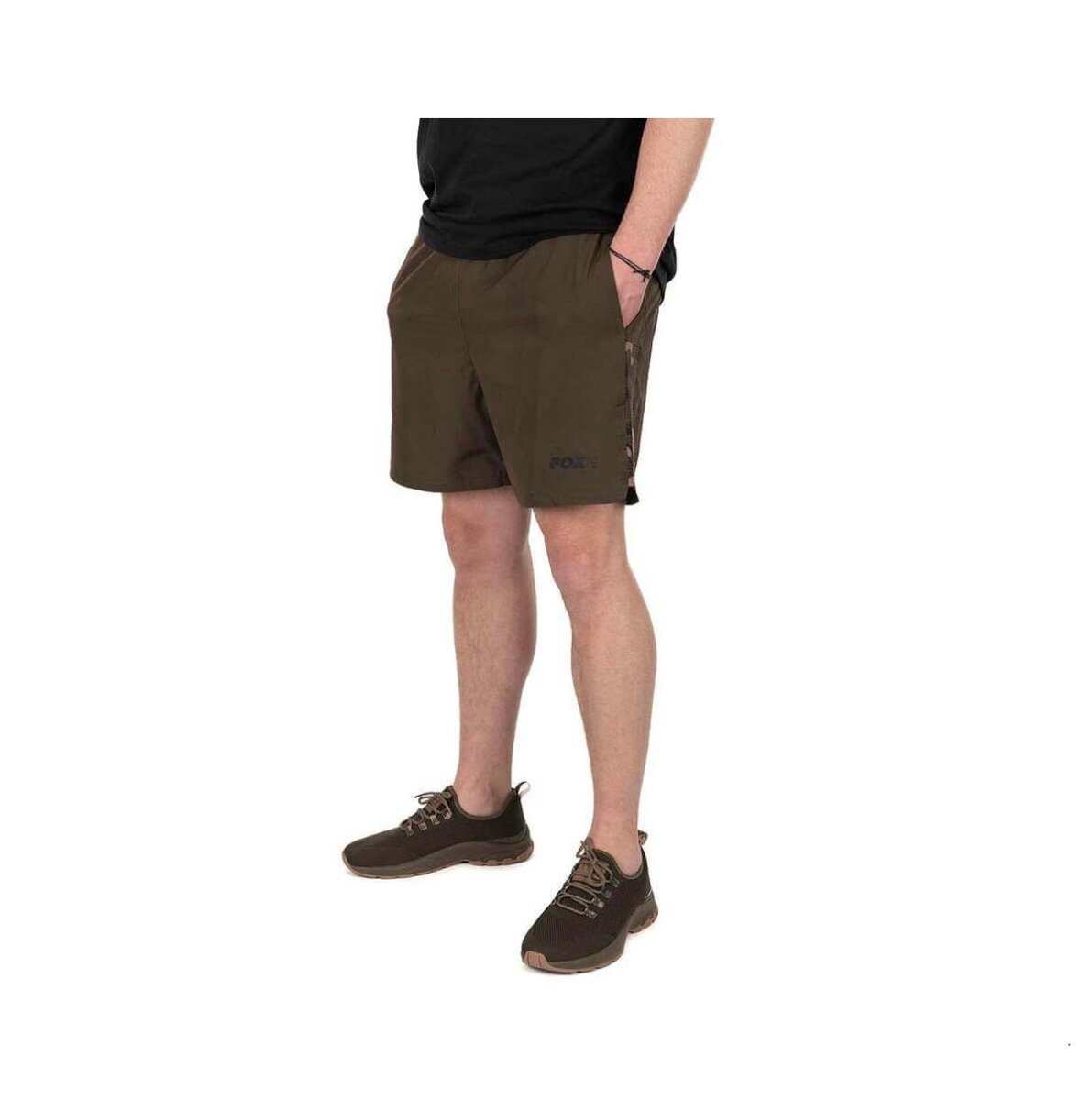 Bañador Fox Swim LW Khaki/Camo - Tienda Carpfishing