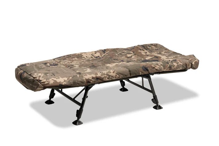 Bed Chair Nash Indulgence 4 Júnior Sleep System Camuflagem - Tienda Carpfishing