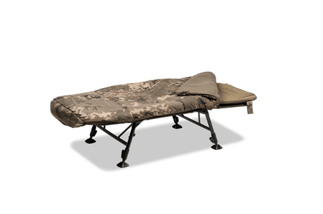 Bed Chair Nash Indulgence 4 Júnior Sleep System Camuflagem - Tienda Carpfishing