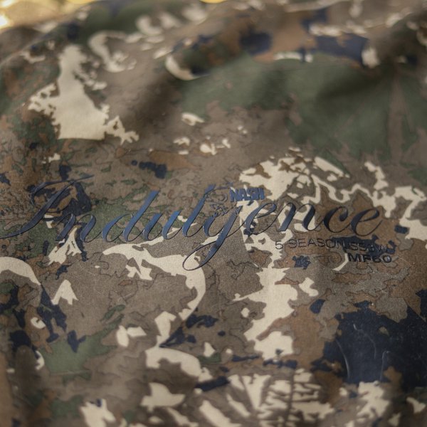 Bed Chair Nash Indulgence MF60 Sleep System Camo Wide 8 patas SS4 - Tienda Carpfishing