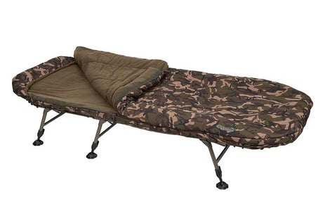 Bed Chair + saco de dormir Fox Camolite Compact - Tienda Carpfishing