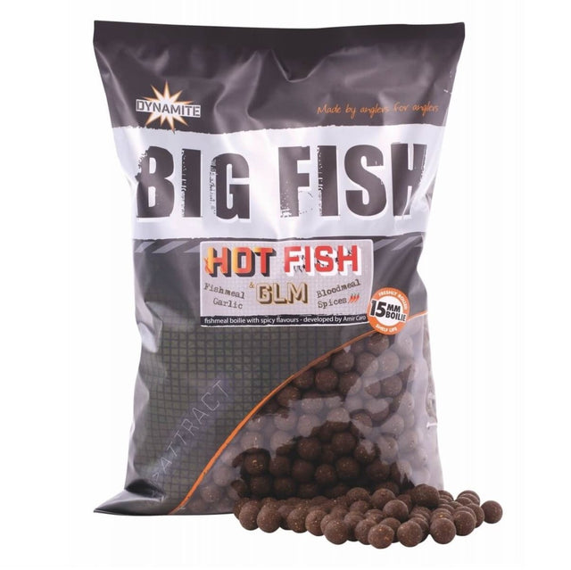 Boilies Dynamite Baits Hot Fish GLM 20 mm - Tienda Carpfishing
