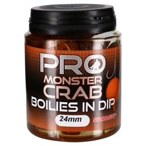 Boilies in Dip Starbaits Probiotic Monster Crab 24 mm - Tienda Carpfishing