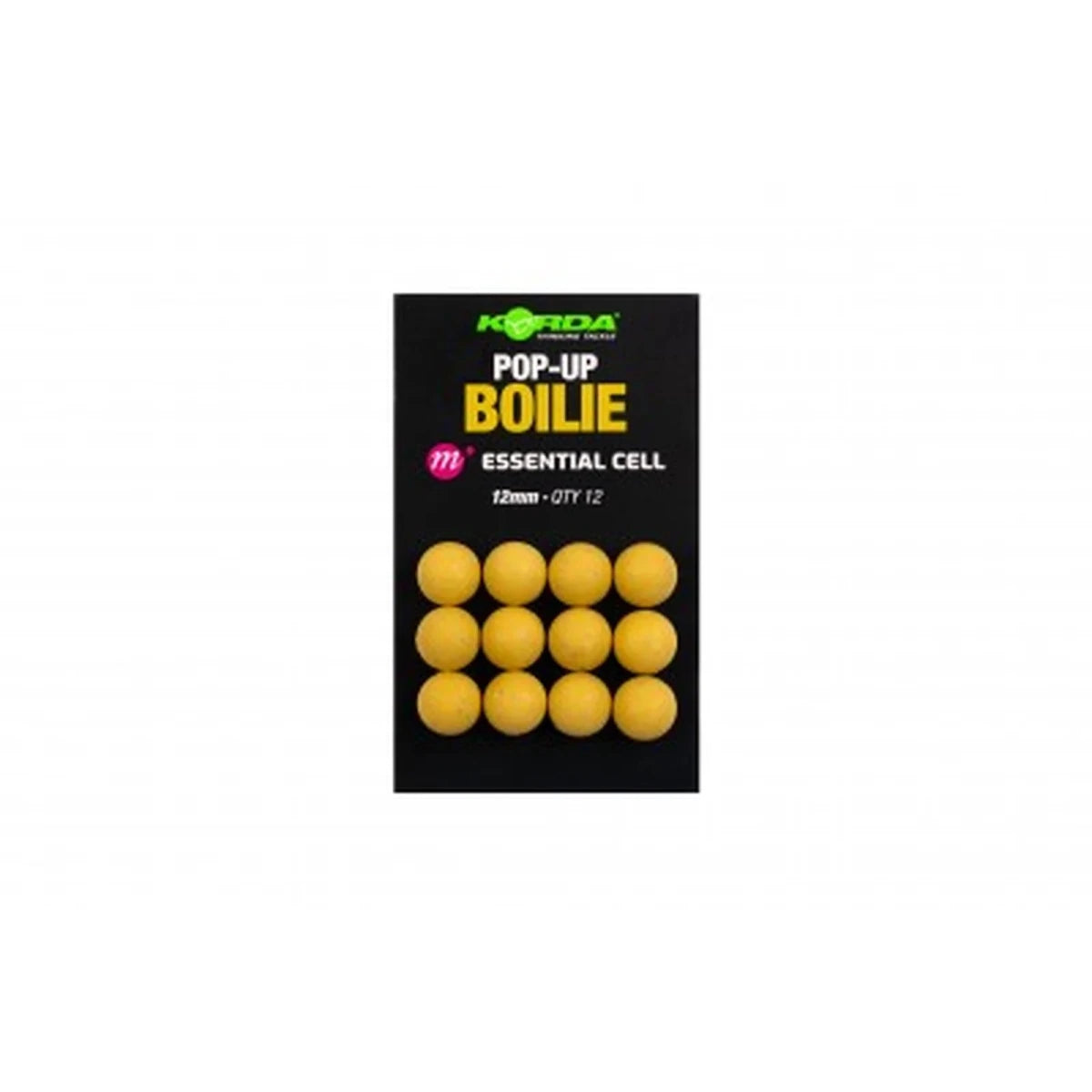 Boilies Pop Ups Korda Essential Cell 12mm - Tienda Carpfishing