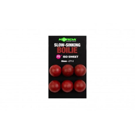 Boilies Slow Sinking Korda ISO Sweet 18 mm - Tienda Carpfishing