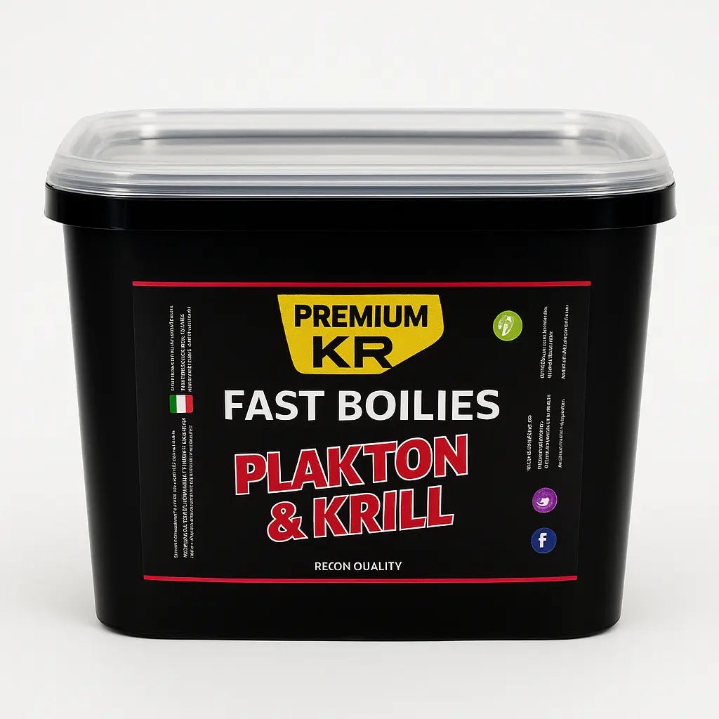 Boilies Solubles Krom Quality Plakton & Krill 20 mm 5KG - Tienda Carpfishing