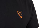 Camiseta Fox Classic T Negro Naranja - Tienda Carpfishing