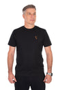Camiseta Fox Classic T Negro Naranja - Tienda Carpfishing