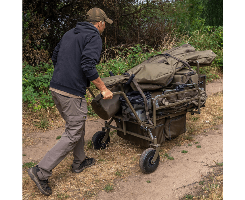 Carretilla Avid Carp Transit Tri - Terrain - Tienda Carpfishing