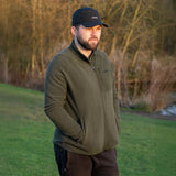 Chaqueta de forro polar Avid Carp Technical Verde - Tienda Carpfishing