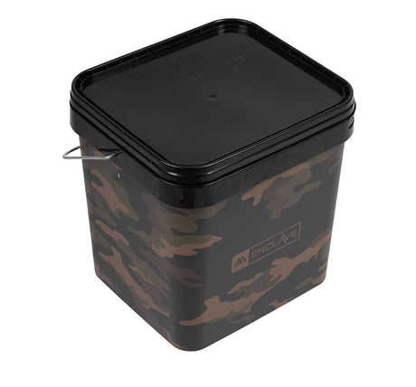 Cubo Mikado Enclave Camo 10 litros - Tienda Carpfishing