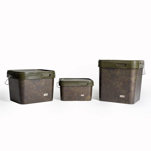 Cubo Nash Camo 17 litros - Tienda Carpfishing