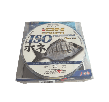 Fluorocarbono Awa - Shima Ion Power Iso Professional Fluorine 250 m - Tienda Carpfishing