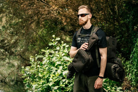 Gafas de sol polarizadas Nash Make It Happen Flexi Wrap Gris Ahumado - Tienda Carpfishing