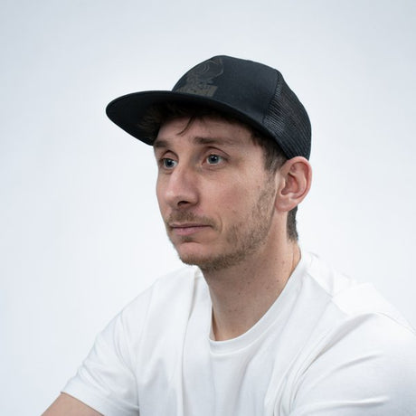 Gorra Nash Make It Happen Big Fish Trucker Negro - Tienda Carpfishing