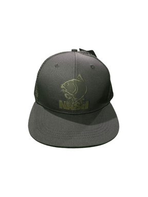Gorra Nash Make It Happen Big Fish Trucker Negro - Tienda Carpfishing