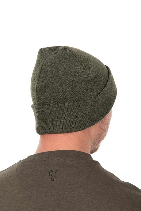 Gorro Fox Collection Beanie Verde y Negro - Tienda Carpfishing