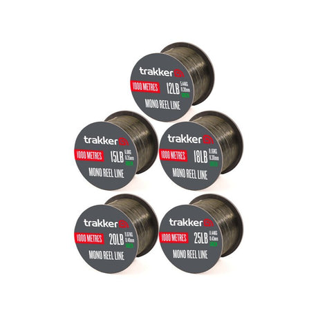 Hilo Trakker Mono Reel Line - Tienda Carpfishing