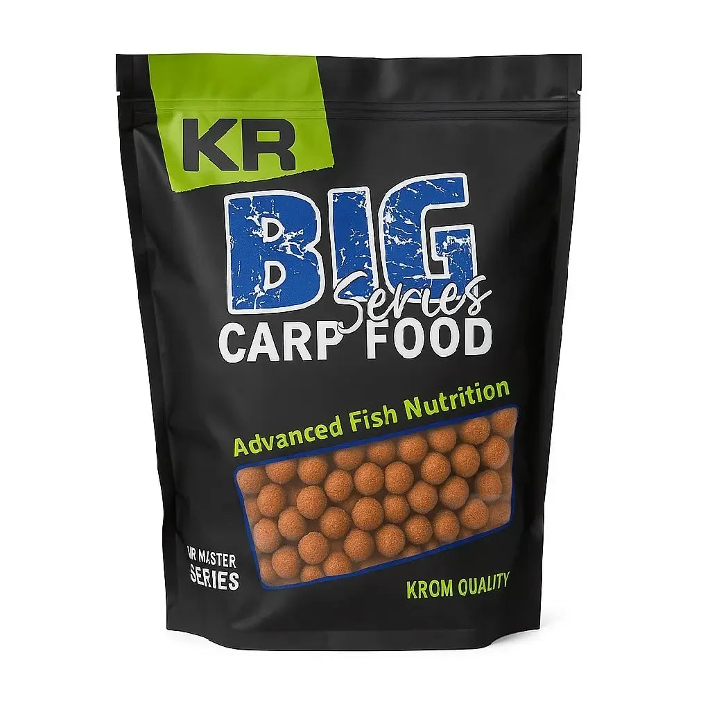 Boilies Solúvel Krom Quality KR300 LiverBerry 12/16mm 2,5KG